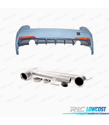 PARE-CHOCS ARRIÈRE BMW F31 TOURING LOOK M PERFORMANCE + KIT ÉCHAPPEMENT