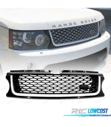 CALANDRE RANGE ROVER SPORT 09-13 LOOK AUTOBIOGRAPHY ALL BLACK EDITION