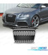 CALANDRE AUDI A3 8P 8PA 05-08 LOOK RS3 CHROMÉ NOIR MATE