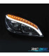 PHARES LED DYNAMIQUE TUBE LIGHT POUR MERCEDES W204 07-10 CHROMÉ