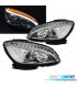 PHARES LED DYNAMIQUE TUBE LIGHT POUR MERCEDES W204 07-10 CHROMÉ