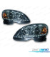 PHARES MERCEDES CLASSE C W204 07-11 FEUX DE JOUR CHROME FOND