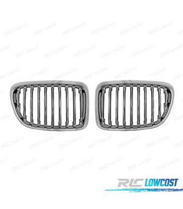 CALANDRES AVANT BMW X1 E84 09-12 CHROMÉ