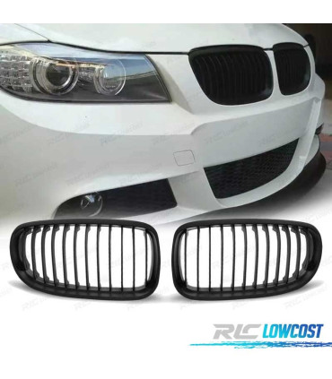 CALANDRES BMW E90 E91 LCI 08-12 NOIR
