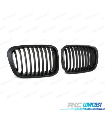 CALANDRES BMW E46 BERLINE TOURING 98-01 NOIR MATE