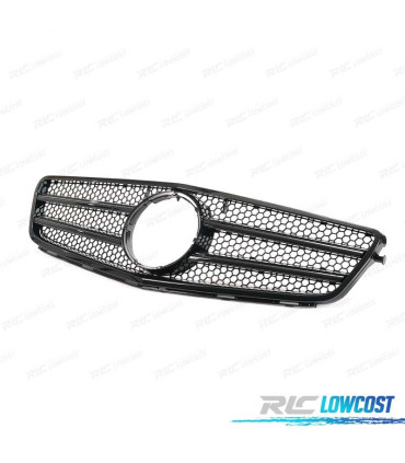 CALANDRE MERCEDES W204 07-11 LOOK AMG NOIR BRILLANT