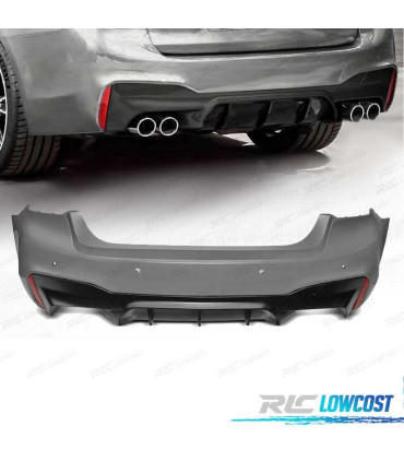 PARE CHOCS ARRIÈRE BMW G30 17-20 LOOK M5 PDC