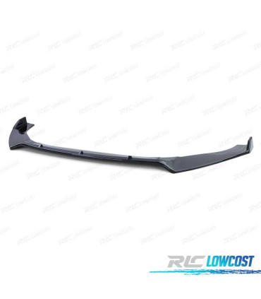 SPOILER LAME FRONTAL VOLKSWAGEN VW GOLF MK7 GTI 12-21 NOIR BRILLANT