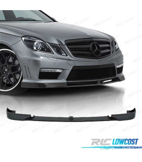 SPOILER LAME AVANT MERCEDES CLASSE E W212 09-13 LOOK E63 AMG
