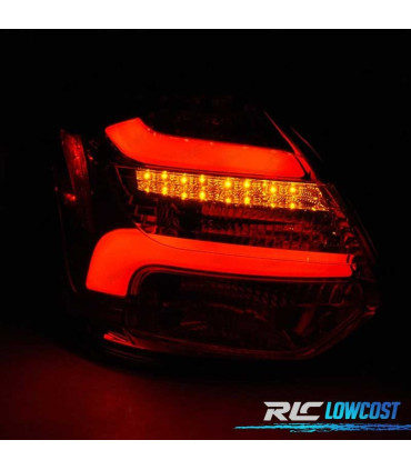 FEUX ARRIÈRE FORD FOCUS 3 HATCHBACK 11-14 ROUGES CLIGNOTANT LED DYNAMIQUE