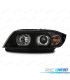 PHARES BMW E90 E91 05-08 XÉNON ANGEL EYES U 3D FOND N