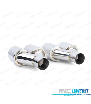 DIFFUSEUR BMW F10 F11 LOOK M PERFORMANCE + EMBOUTS D'ÉCHAPPEMENT