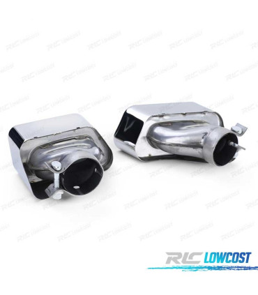 DIFFUSEUR BMW F10 F11 LOOK M PERFORMANCE NOIR BRILLANT + EMBOUTS