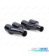 DIFFUSEUR ARRIÈRE BMW F10 F11 LOOK M PERFORMANCE + EMBOUTS NOIR RONDS