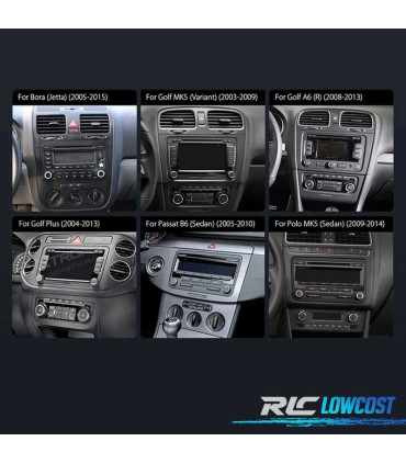 RADIO 8″ GPS ANDROID 11 VOLKSWAGEN VW POUR SEAT SKODA OCTA CORE 4GB RAM+64GB ROM