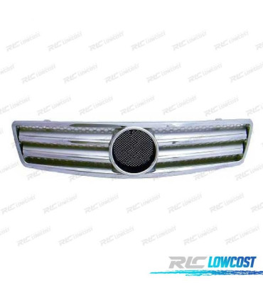 CALANDRE AMG MERCEDES SL W129 89-98 NOIR CHROMÉ