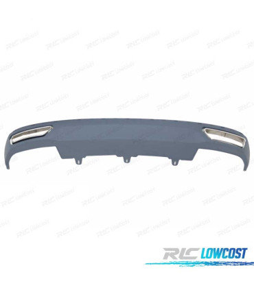 DIFFUSEUR AUDI A6 4G 12-14 LOOK S6 + EMBOUTS D'ÉCHAPPEMENT