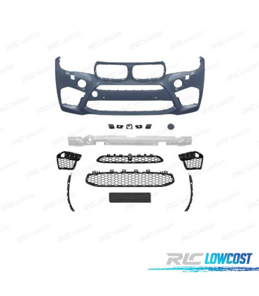 PARE-CHOCS AVANT BMW X6 F16 LOOK X6M PDC SRA