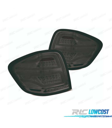 FEUX ARRIÈRE MERCEDES W164 09-11 LED BAR FUMÉ