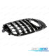 CALANDRE MERCEDES CLASSE E W212 13-16 LOOK GT NOIR BRILLANT CHROMÉ