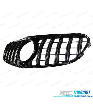 CALANDRE MERCEDES CLASSE E W212 13-16 LOOK PANAMERICAN GT NOIR BRILLANT