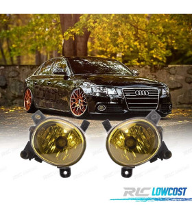 PHARES ANTIBROUILLARD JAUNES AUDI VOLKSWAGEN VW 07-15