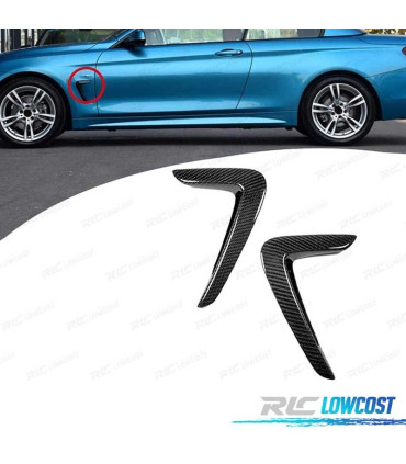 ENTRÉES D'AIR LATÉRALES BMW F32 F33 F36 CARBONE