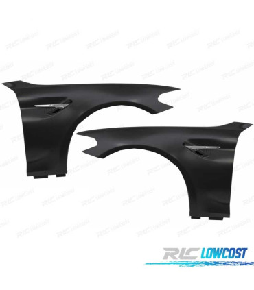 KIT 2 AILES AVANT BMW G30 G31 LOOK M5 CHROME