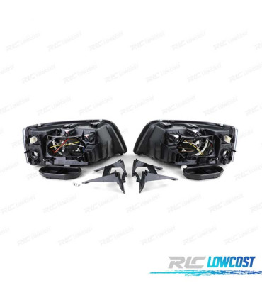 PHARES VOLKSWAGEN VW T5 03-09 FOND NOIR