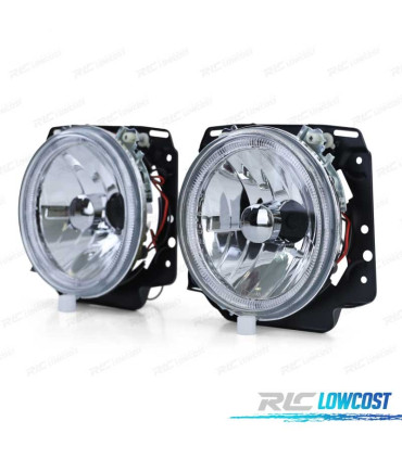 PHARES GOLF2 MK II 83-91 ANGEL EYES CHROMÉ H4