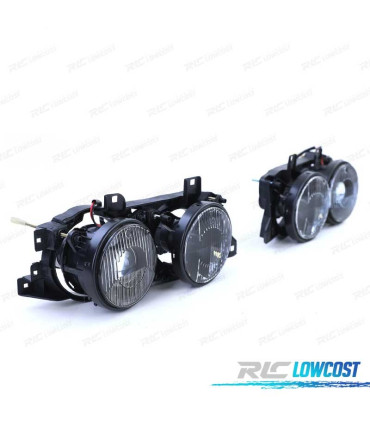 PHARES BMW E34 88-95 E32 86-94 FOND NOIR