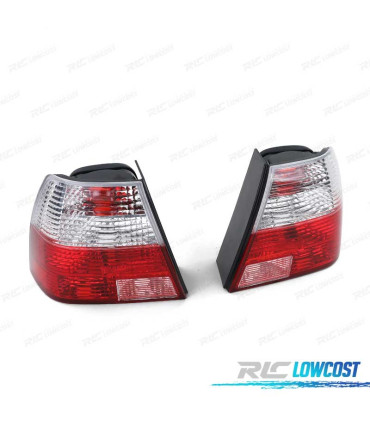 FEUX ARRIÈRE VOLKSWAGEN VW BORA 98-05 ROUGE BLANC