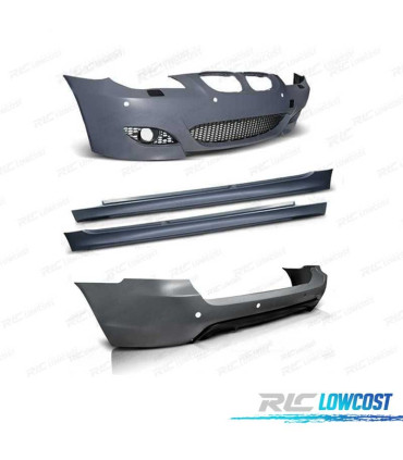 KIT CARROSSERIE BMW E61 TOURING LCI 07-10 LOOK M PDC