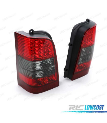 FEUX ARRIÈRE MERCEDES VITO W638 95-03 LED ROUGE FUMÉ