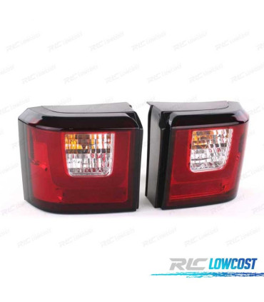 FEUX ARRIÈRE VOLKSWAGEN VW T4 90-03 LED BAR ROUGE BLANC