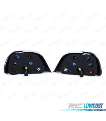 FEUX ARRIÈRE BMW E38 94-01 ROUGE CHROMÉ