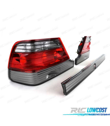 FEUX ARRIÈRE MERCEDES CLASSE S W140 94-98 ROUGE FUMÉ