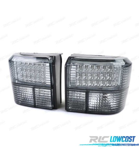 FEUX ARRIÈRE VOLKSWAGEN VW T4 TRANSPORTER CARAVELLE 90-03 LED NOIR