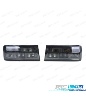 FEUX ARRIÈRE BMW E30 87-90 CABRIO 90-93 FOND CHROMÉ FUMÉ