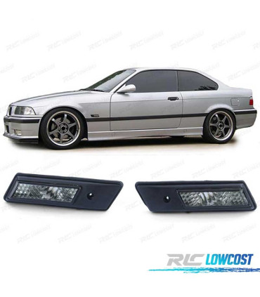 CLIGNOTANTS LATÉRAUX BMW E36 90-96 VERRE CLAIR NOIR