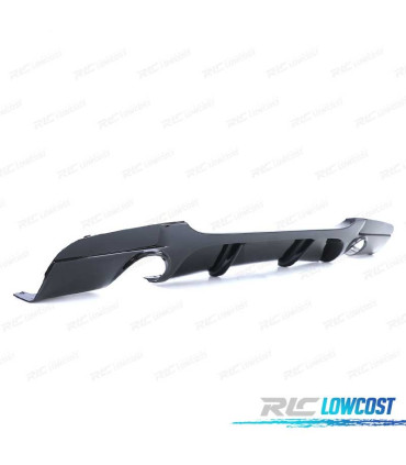 DIFFUSEUR BMW E90 E91 LOOK M PERFORMANCE NOIR BRILLANT