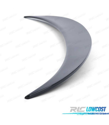 AILERON BECQUET LAME COFFRE BMW X6 F16 14-19 LOOK M NOIR BRILLANT