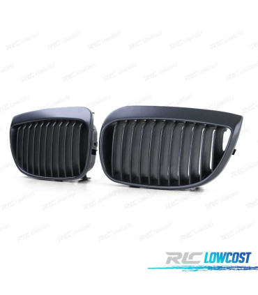 CALANDRES BMW E87 04-07 NOIR MAT