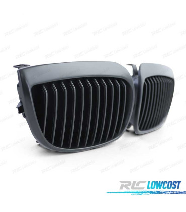 CALANDRES BMW E87 04-07 NOIR MAT
