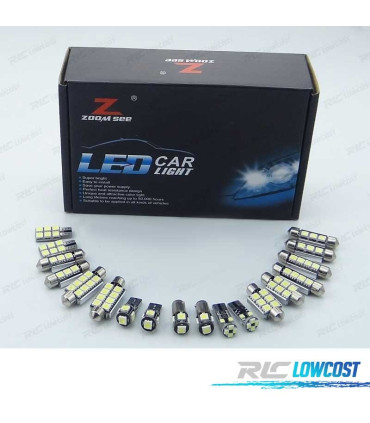 KIT 22 AMPOULES LED INTÉRIEUR POUR PORSCHE PANAMERA 4S TURBO S DIESEL GTS S HYBRIDE 09-15