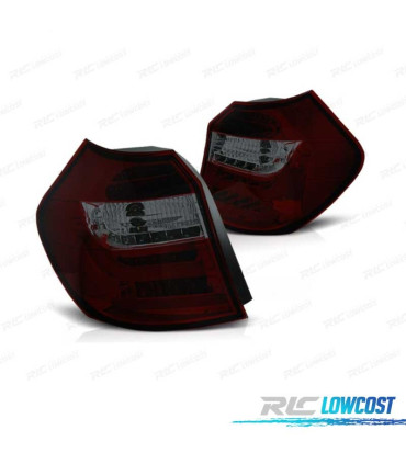 FEUX ARRIÈRE BMW E87 07-11 LED ROUGE FUMÉ