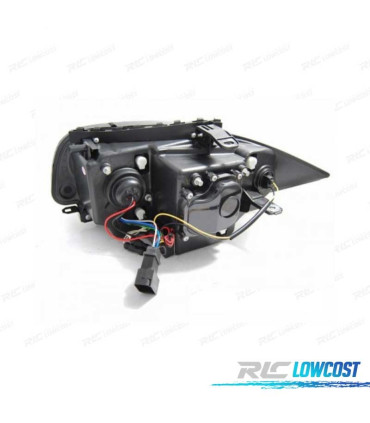 PHARES BMW E81 E87 E82 E88 ANGEL EYES CCFL FOND NOIR