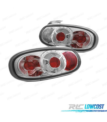 FEUX ARRIÈRE MAZDA MX5 98-05 FOND CHROMÉ