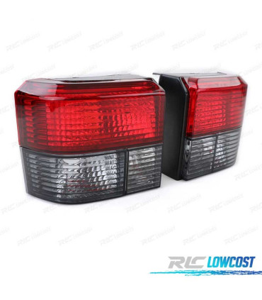 FEUX ARRIÈRE VOLKSWAGEN VW T4 TRANSPORTER ET CARAVELLE 90-03 ROUGE GRIS