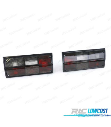 FEUX ARRIÈRE VOLKSWAGEN VW TRANSPORTER T3 79-91 FUMÉ OPAQUE